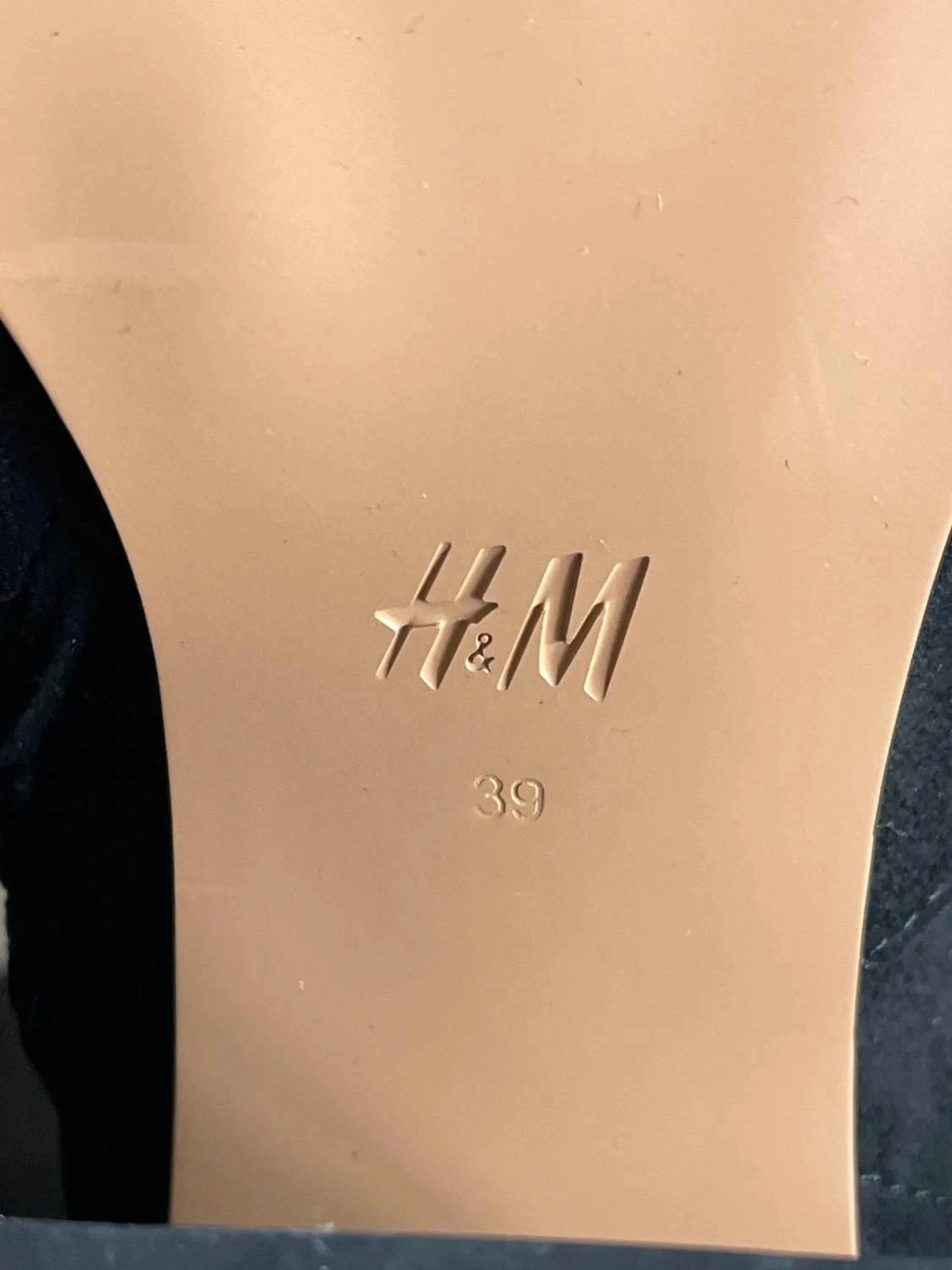 Botines elásticos H&M negros de tacón plano y punta cuadrada Talla 39 nuevos – photo 7